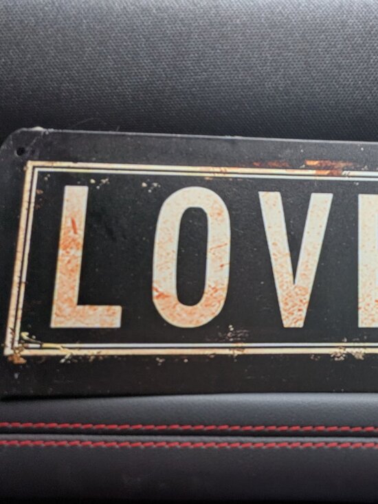 Other - Lovers Lane Street Sign Vintage Retro Street Metal Tin Wall Decor 4x16 In